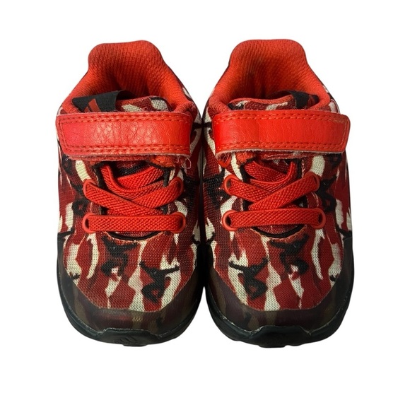 Adidas Toddler Marvel Spider-Man Sneakers | Red Tennis Shoes | Boys Size 5K - Picture 1 of 5